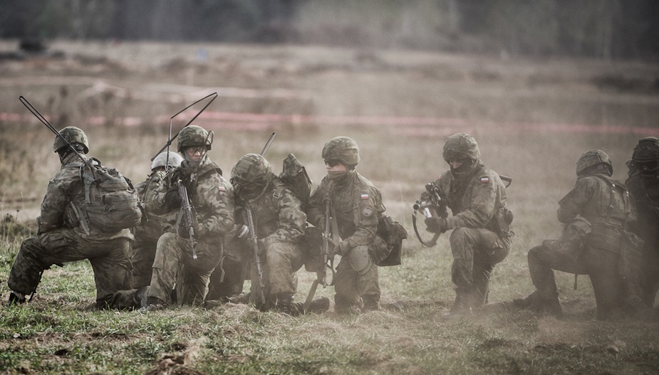 В Польше начались крупнейшие военные учения